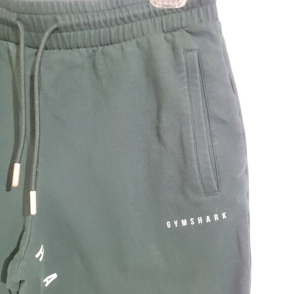 🏋️‍♂️ Gymshark Men's Green Athletic Shorts Size M Training Gym  Streetwear Fit - Picture 4 of 7